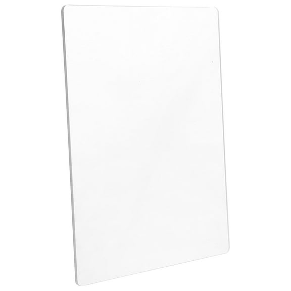 HOMEMAXS Transparent Acrylic Embossing Plate for DIY Scrapbooking Perfect for Home UseCrafts 6x6 Inches