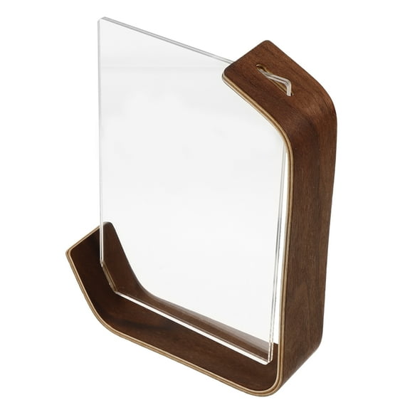 HOMEMAXS Transparent Acrylic Photo Frame for Decoration Simple Style with Stand Sturdy and Stable 4x6 Inch