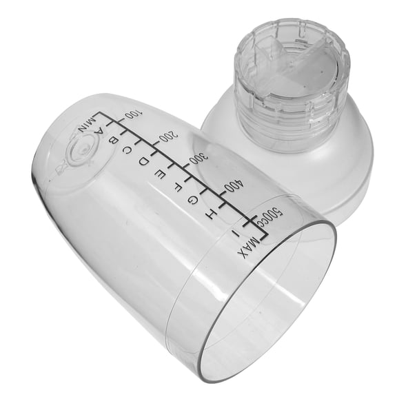 HOMEMAXS Transparent Cocktail Shaker Safe PC Material for Home Use Practical Drink Mixing Cup 350ml