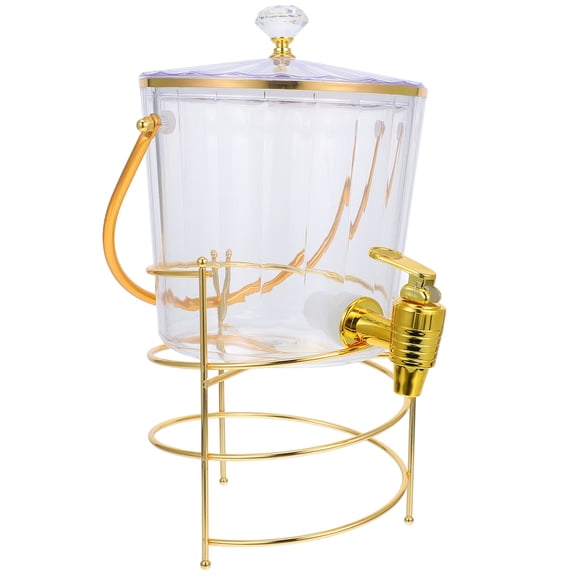 Minkissy Iron Beverage Dispenser Bucket Set for Drinks, Party, Outdoor Use - and Stylish 1 Piece