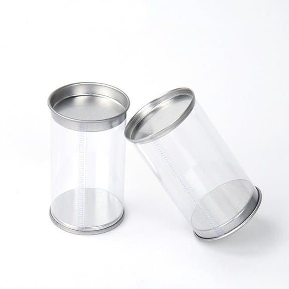 HOMEMAXS Transparent Makeup Sponge Case for Home aluminum alloy plastic Portable and Easy to Store 6Pcs