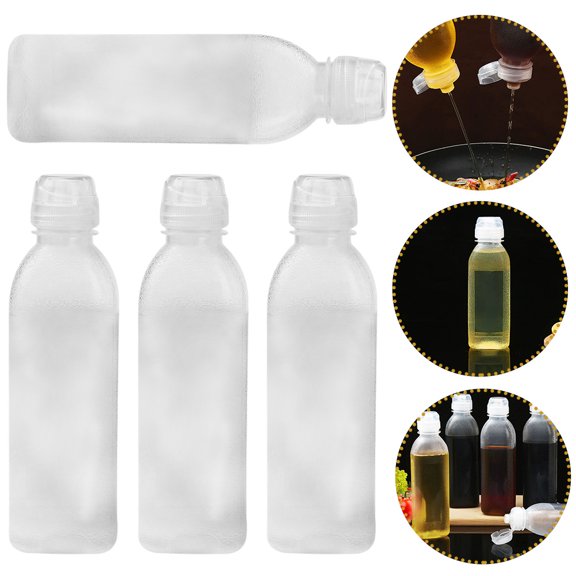 VERDANVERSE Oil Bottle for Daily Use 4pcs