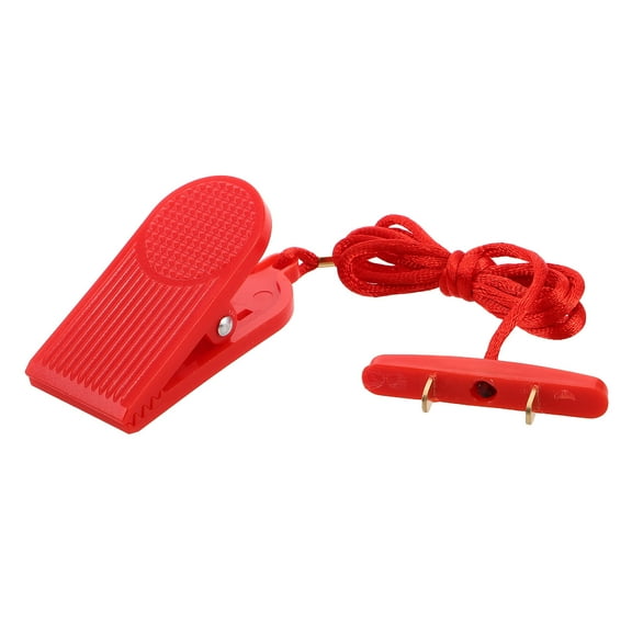 HOMEMAXS Treadmill Safety Key Replacement Running Machine Safety Key With Dual Insert Piece Emergency Stop Switch Lock For Fitness Equipment Treadmill Accessories