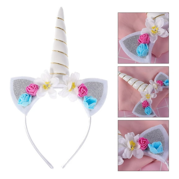 HOMEMAXS  Unicorn Horn Headband Delicate Hair Accessory Child