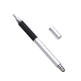 thumbnail image 1 of Universal 1 Disc and Fiber Tip Capacitive Stylus Touch Screen Pen for All Touch Screen Devices Tablets & Cell Phones (Silver), 1 of 8
