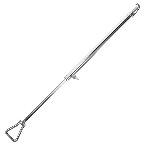 HOMEMAXS  Universal Car Hood Prop Rod Support Telescoping Pole Silver