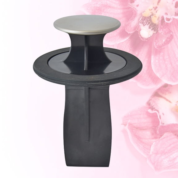 BEADCEST 1Pc Black Sink Drain and Water Plug for Kitchen Waste Disposal Accessories, Versatile and
