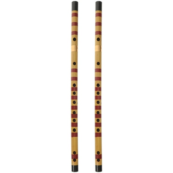 Vintage Flute Pan Bamboo Instruments Irish Musical Long Service Life