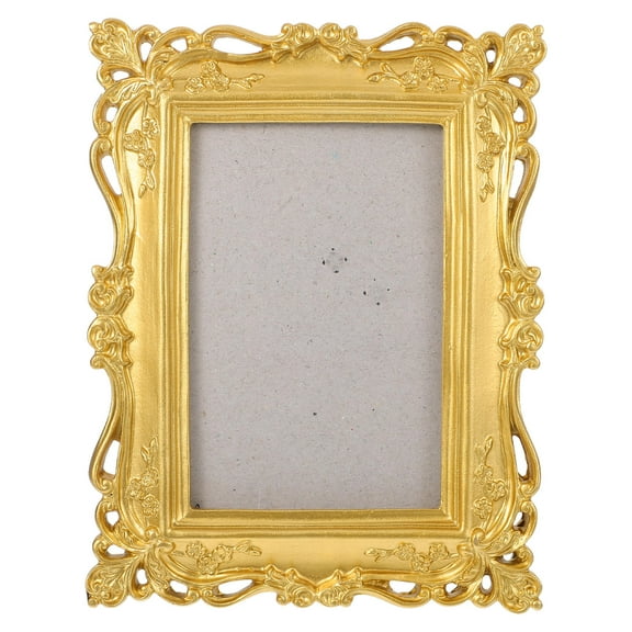 Vintage Resin Wall Hanging Picture Frame Elegant Retro Decor For Living Room Bedroom Office For Wedding Photos And Art Decoration