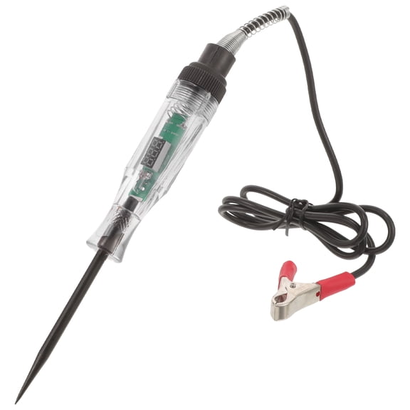 HOMEMAXS Voltage Detector With Spring Wire Test Light Automotive Live Wire Detector Supply