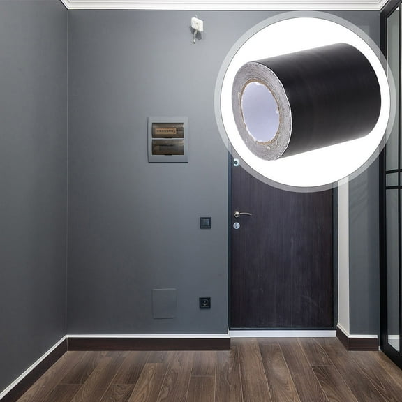 HOMEMAXS WORGEOUS 1 Roll Flexible Skirting Board Self Adhesive Sticker Peel and Stick Baseboard Trim for Decoration