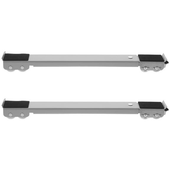 Extendable Metal Appliance Sliders with Grey Finish for Supporting Washing Machines and Fridges 1