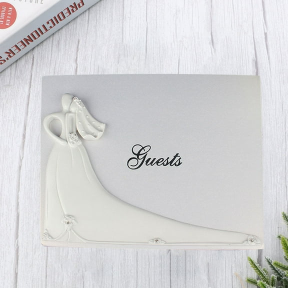HOMEMAXS Wedding Guest Book Sign Signature Gift Gadget Invited
