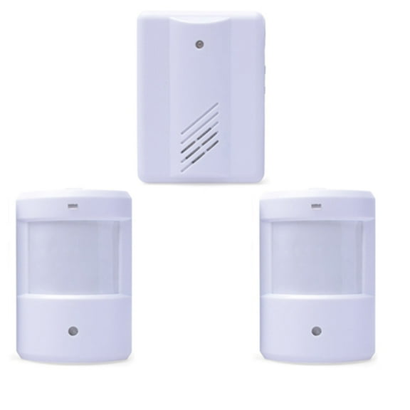 HOMEMAXS Welcome Doorbell Home Security Alarm Doorbell Alarm Visitor Guest Entry Doorbell Chime for Home Security 2 Probes Host