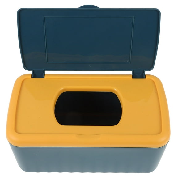 HOMEMAXS Wet Tissue Dispenser Box Wipes Storage Cover Plastic Multi Color Baby Diaper Holder Lightweight