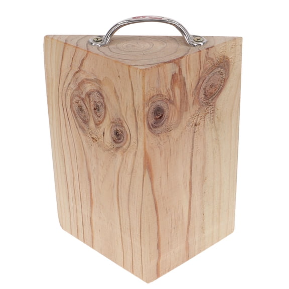 HOMEMAXS Wheel Chock Stabilizer Travel 19.50X17.00X8.00CM Beige