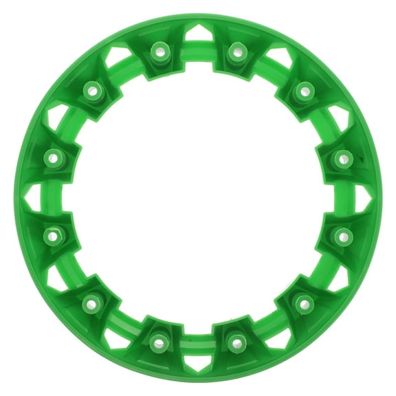STRANDCHIC Off Style Wheel Hub Trim Cover Green 1Pcs 10.83 In