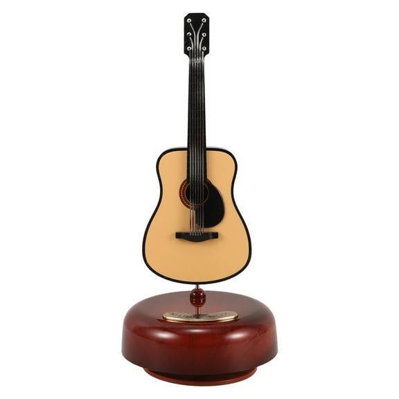 Vintage WindUp Music Box Decorative Instrument Melody Box for Home Decoration Multi .5 Inches