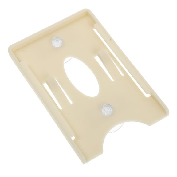 HOMEMAXS Windshield Parking Permit Holder Ic Card Display Sleeve With Suction Cup Vertical Id Badge Holder Car Parking Card Holder
