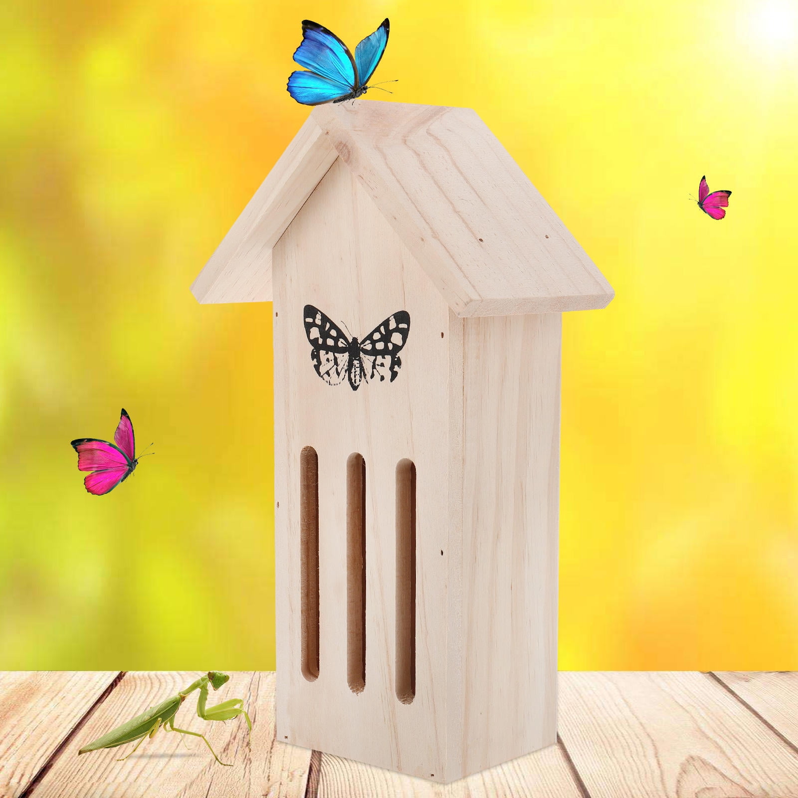 Minkissy Hanging Insect Hotel for Bee Insect Habitat Natural Design ...