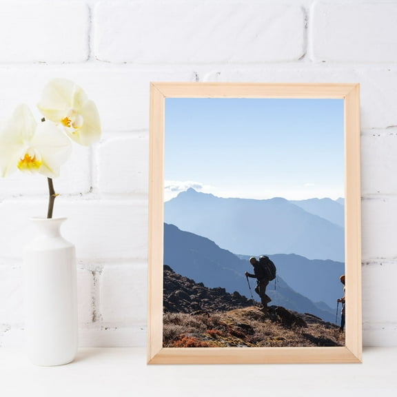 Wooden Canvas Frame for Decor Light Yellow Vintage Design Perfect for Oil Paintings and Home Decoration 8x10 inches