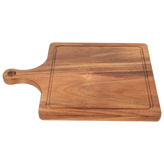 HOMEMAXS Wooden Charcuterie Serving Board with Handle - Cheese & Chopping for Entertaining and Kitchen Use