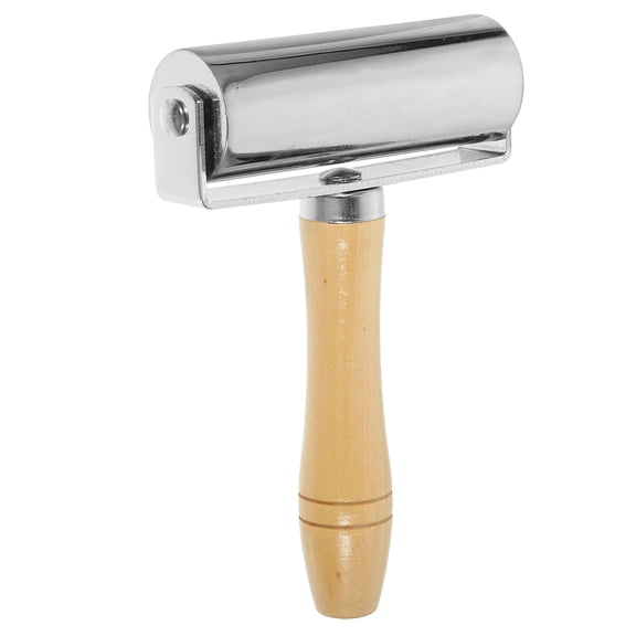 HOMEMAXS Wooden Handle Pastry Pizza Roller Nonstick Rolling Pin Pastry Dough Roller Home Baking Roller