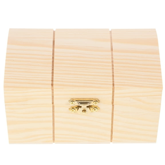 HOMEMAXS  Wooden Jewelry Storage Box Decor Fixture Book Shelf Removable