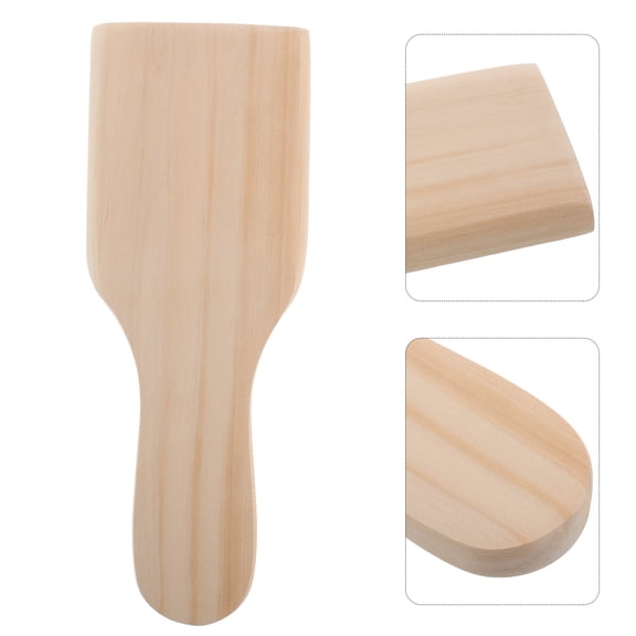 STRANDCHIC Wooden Arc Surface Board Pottery and Sculpting Tool for Versatile Artistic Use