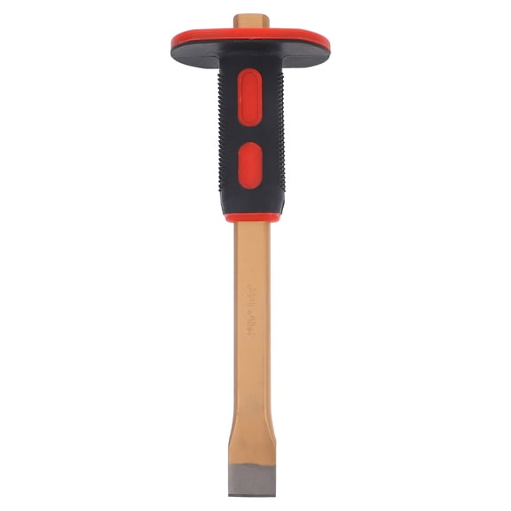 HOMEMAXS Heavy Duty Woodworking Chisel with Hand Guard, Flat Handheld Chisel for Masonry and Carpentry Work