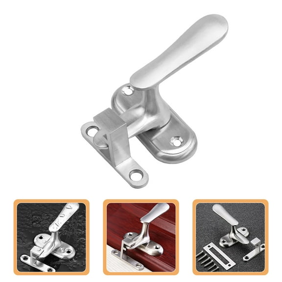HOMEMAXS Worgeous 1 Set Barrel Bolt Latch Stainless Steel Door Lock