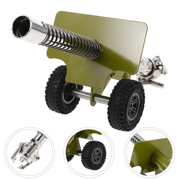 Minkissy Shelf Decor Statue Green Stainless Steel 1Set