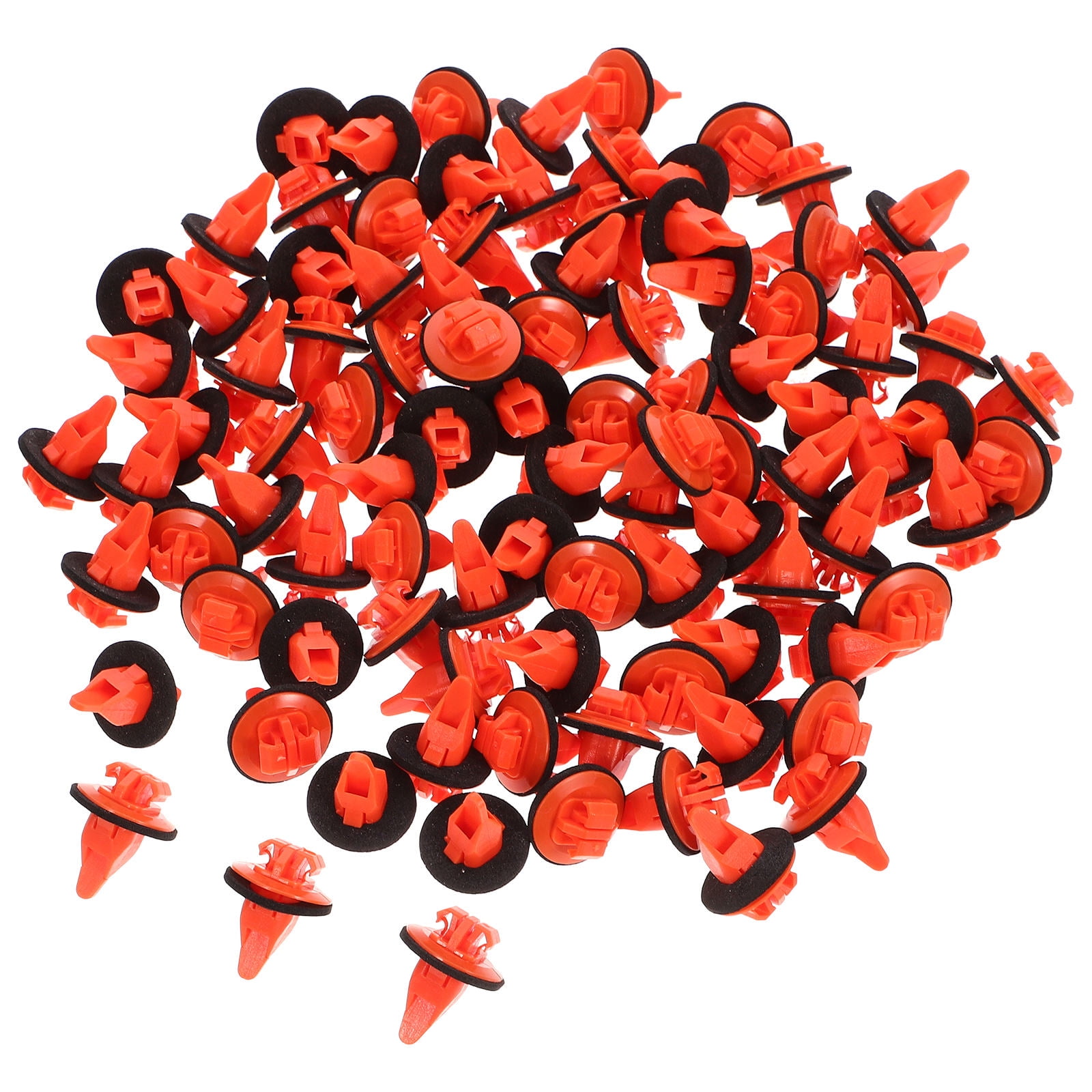 HOMEMAXS Worgeous 100pcs Flare Clips Plastic Retainer Clips for ...