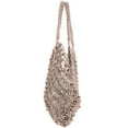 thumbnail image 1 of Woven Beach Bag Bags for Women Vacation Lady Tassel Shoulder Mother Grey, 1 of 8