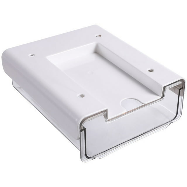 HOMEMAXS under Desk Drawers Black under Desk Storage Office 23x20cm