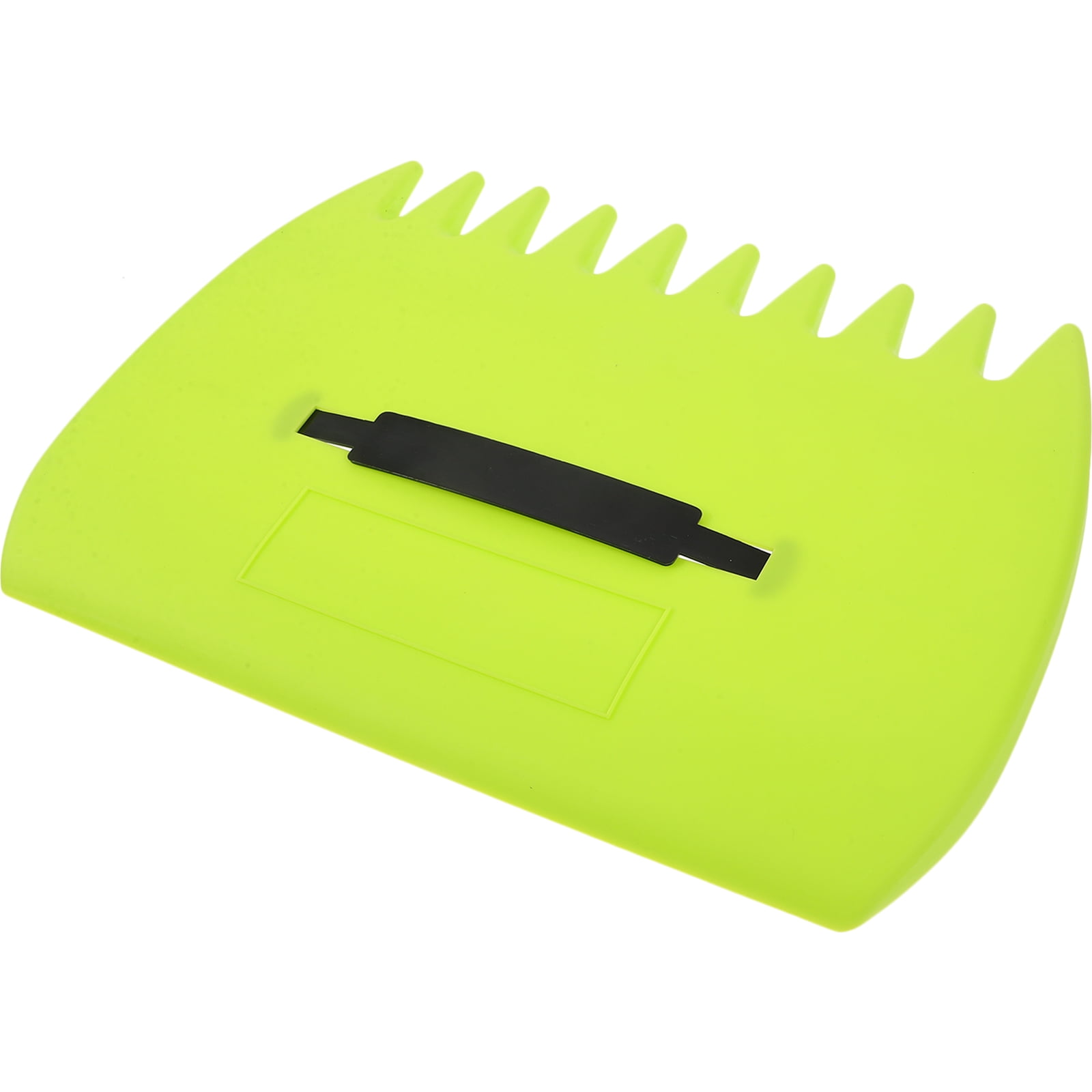 GARVALON Garden Rake Plastic Green for Leaf Raking 1Set 13.4X9.8X3.1in ...