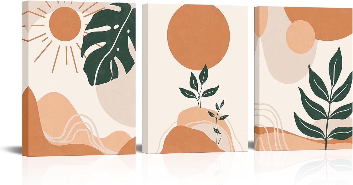 HOMEOART-3-Piece-Boho-Wall-Art