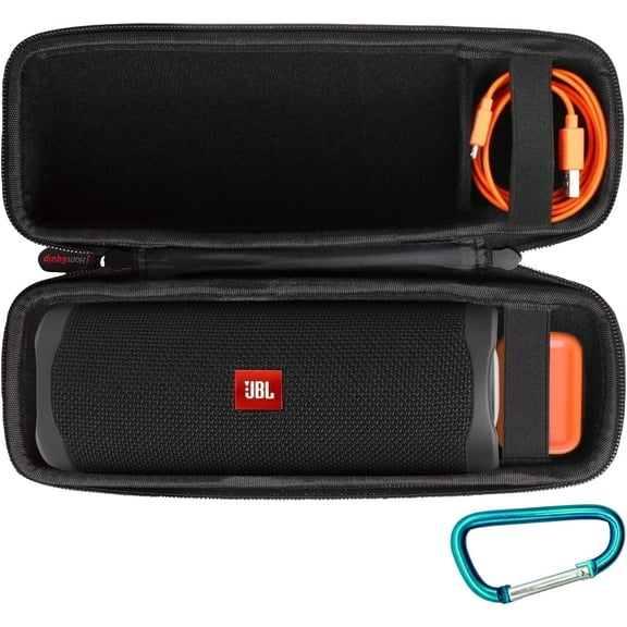 HOMEQUIP Hard Shell Case for JBL Flip 6 Flip 5 Flip 4 Flip 3 Wireless Waterproof Portable Speaker