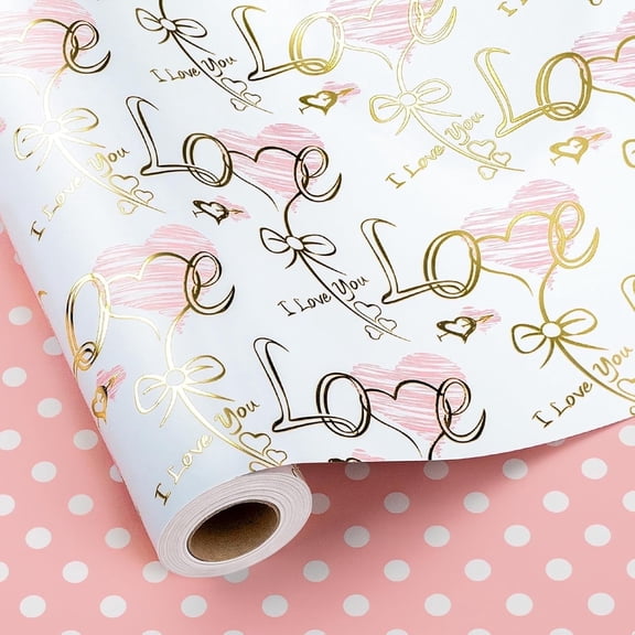 HOMERAL Daily Wrapping Paper Roll for All Occasions - 17 In x 33 Ft