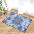 thumbnail image 1 of HOMERRY 2' x 3' Entryway Area Rug for Living Room Floral Geometric Small Rug Boho Indoor Accent Rug, Blue, 1 of 6