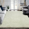 thumbnail image 1 of HOMERRY 6' x 9' Area Rugs for Kids Nursery Fluffy Modern Indoor Plush Shaggy Area Rugs, Ivory, 1 of 8