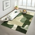 thumbnail image 1 of HOMERRY Abstract Print Non Slip Area Rug 10' x 13' for Living Room Washable Indoor Carpet, Green, 1 of 6