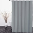 thumbnail image 1 of HOMERRY Anti-wrinkle Waterproof Fabric Shower Curtain for Bathroom, 72x72 inch, Gray, 1 of 6