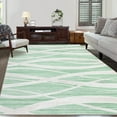 thumbnail image 1 of HOMERRY Area Rug 8' x 10' Modern Abstract Area Rug for Living Room Washable Soft Indoor Floor Carpet, Green, 1 of 7