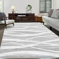 thumbnail image 1 of HOMERRY Area Rug 8' x 10' Modern Abstract Area Rug for Living Room Washable Soft Indoor Floor Carpet, Light Gray, 1 of 7