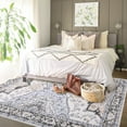 thumbnail image 1 of HOMERRY Area Rugs 8' x 10' Area Rug for Living Room Distressed Boho Carpet for Home Decor, Blue, 1 of 6