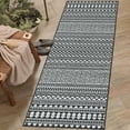thumbnail image 1 of HOMERRY Boho Runner 2' x 8' for Hallway Modern Washable Throw Rugs for Kitchen Indoor Carpet, Black, 1 of 6