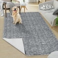 thumbnail image 1 of HOMERRY Gray Machine Washable 9' x 12' Area Rug Non-Slip Indoor Area Rug Modern Solid Area Rug Large Contemporary Area Rug for Bedroom Living Room, 1 of 6