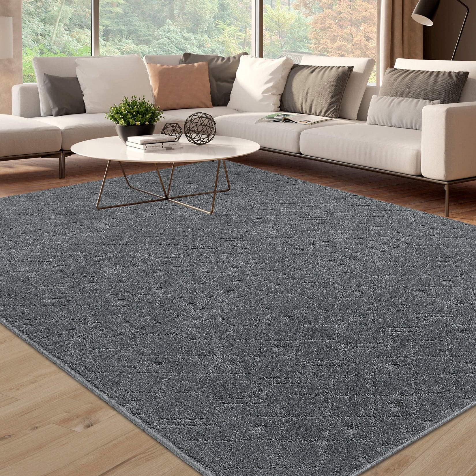 HOMERRY Large Moroccan Area Rug 10x13 feet Rug for Living Room Vintage