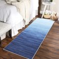 thumbnail image 1 of HOMERRY Runner Rug 2' x 6' Washable Modern Abstract Gradient Hallway Runner Carpet for Doorway Bedside, Blue, 1 of 6